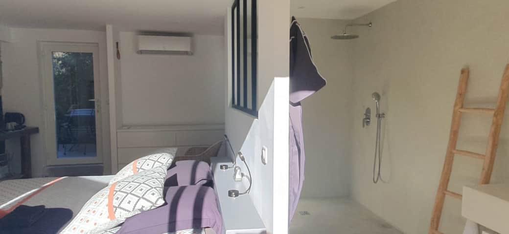 Chambre + douche Jasmin Chambre + douche Jasmin