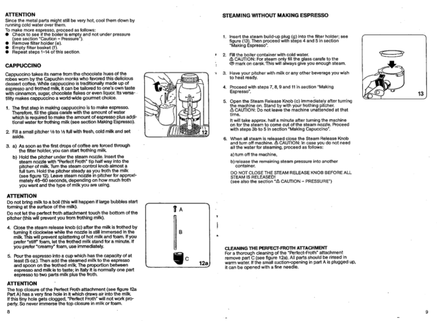 Krups Espresso Mini Instructions