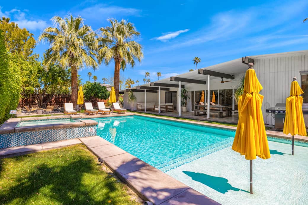 Backyard: Pool & Spa