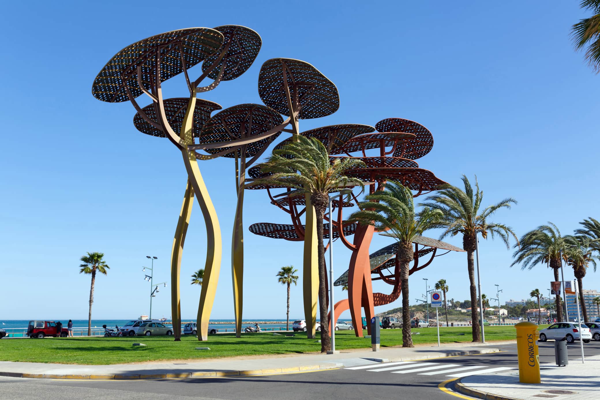 Pine Trees Sculpture