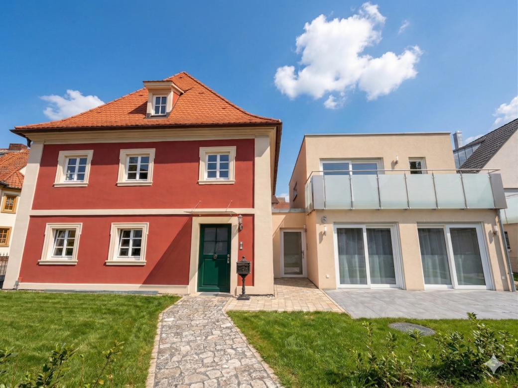 Gebäudeansicht (linkes Gebäude)