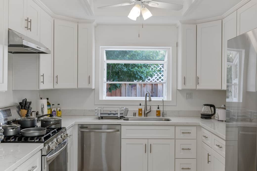 The kitchen is the heart of the home, and ours is no exception. 