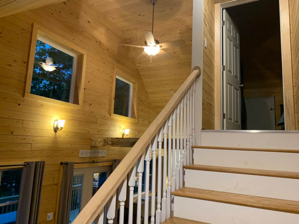 Stairs to the Master Suite