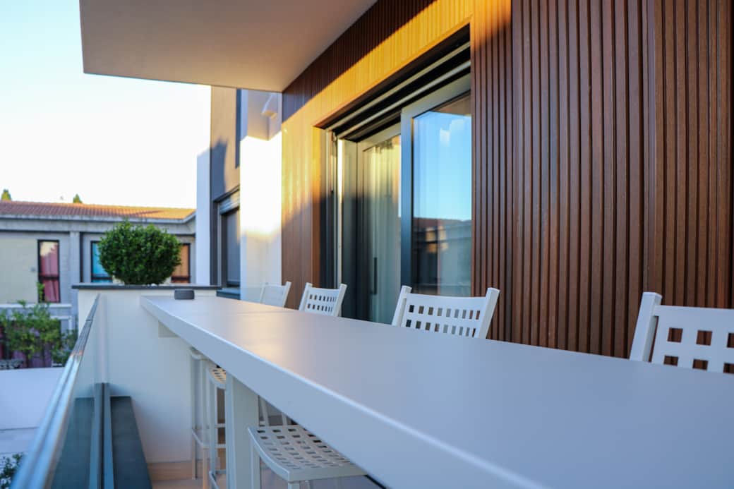 Balcony perfect for enjoying Sardinian weather