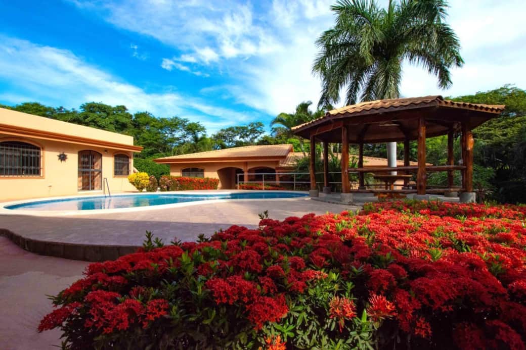 The gardens are full of color