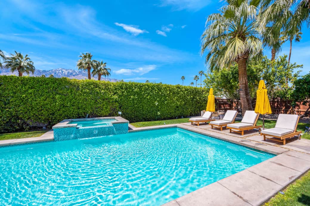 Backyard: Pool & Spa