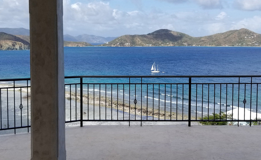 View across Coral Bay to the East End