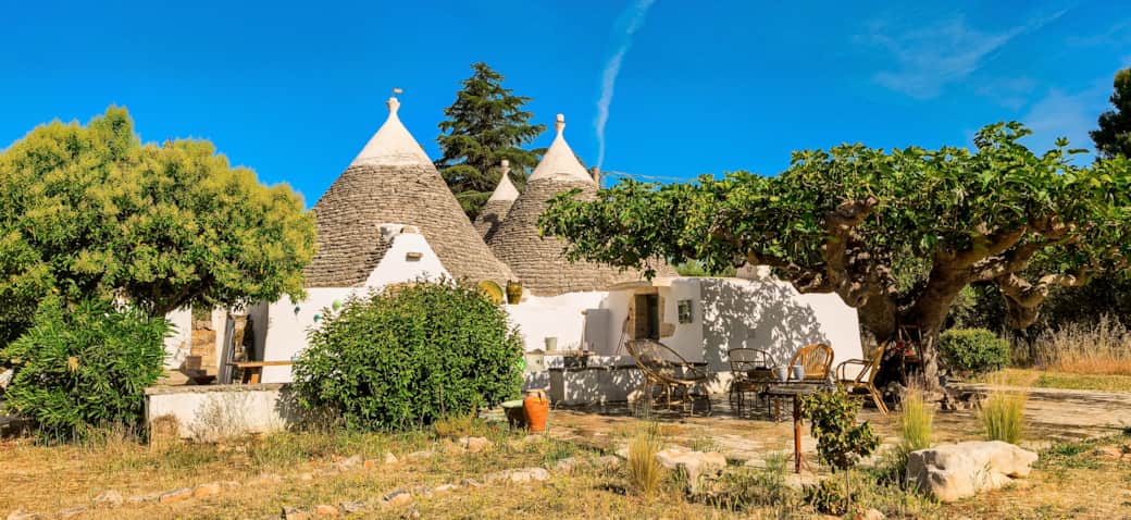 Trullo mit Feigenbaum
