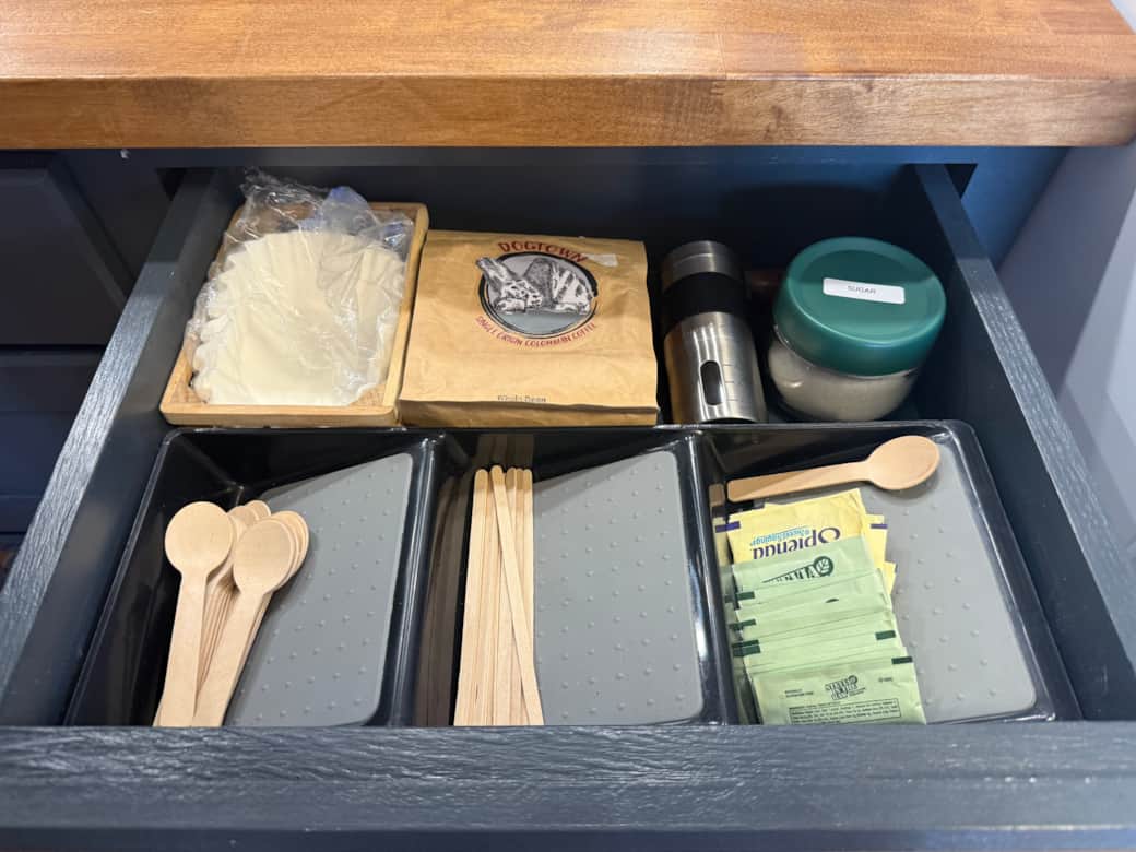 Coffee station stock