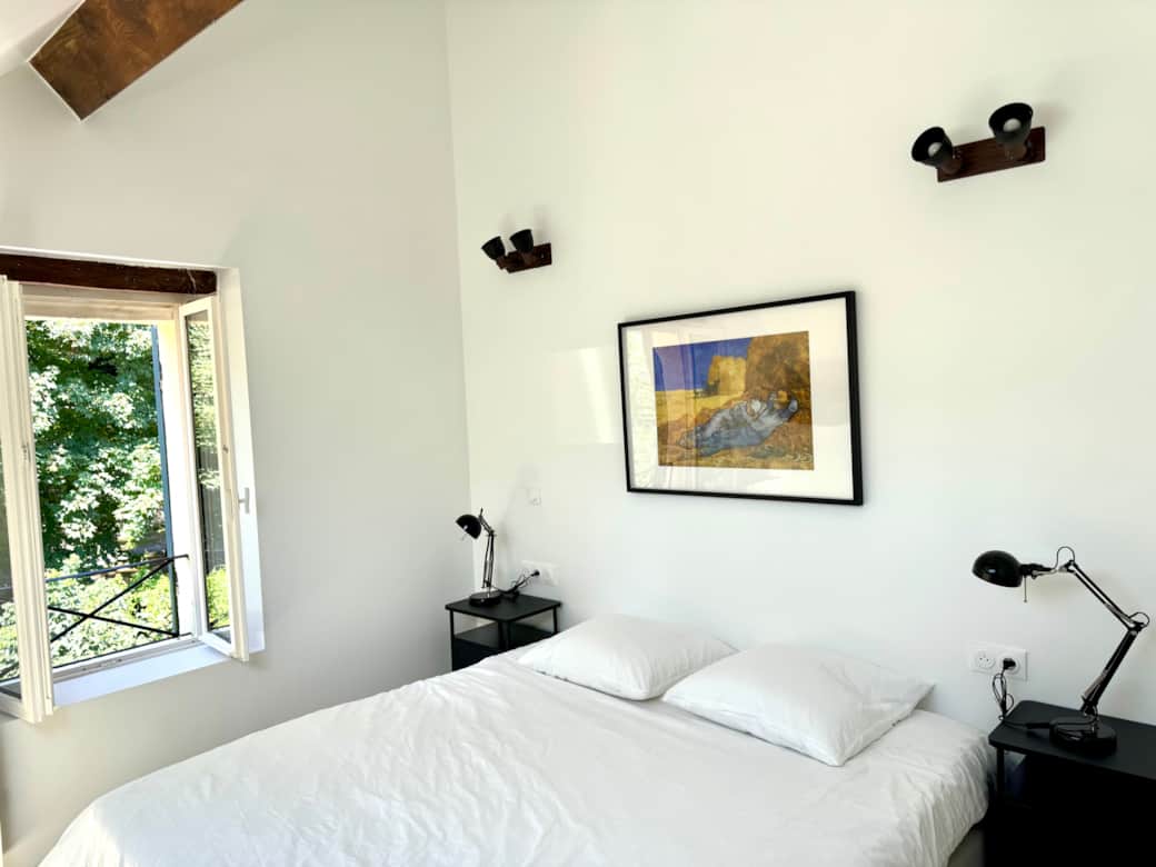 Chambre et vue parc