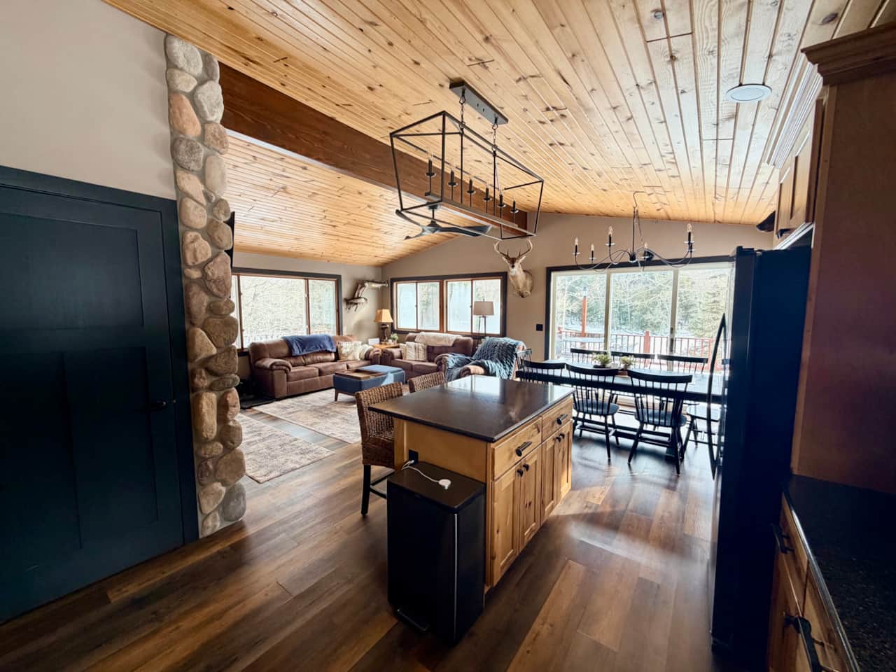 View from kitchen