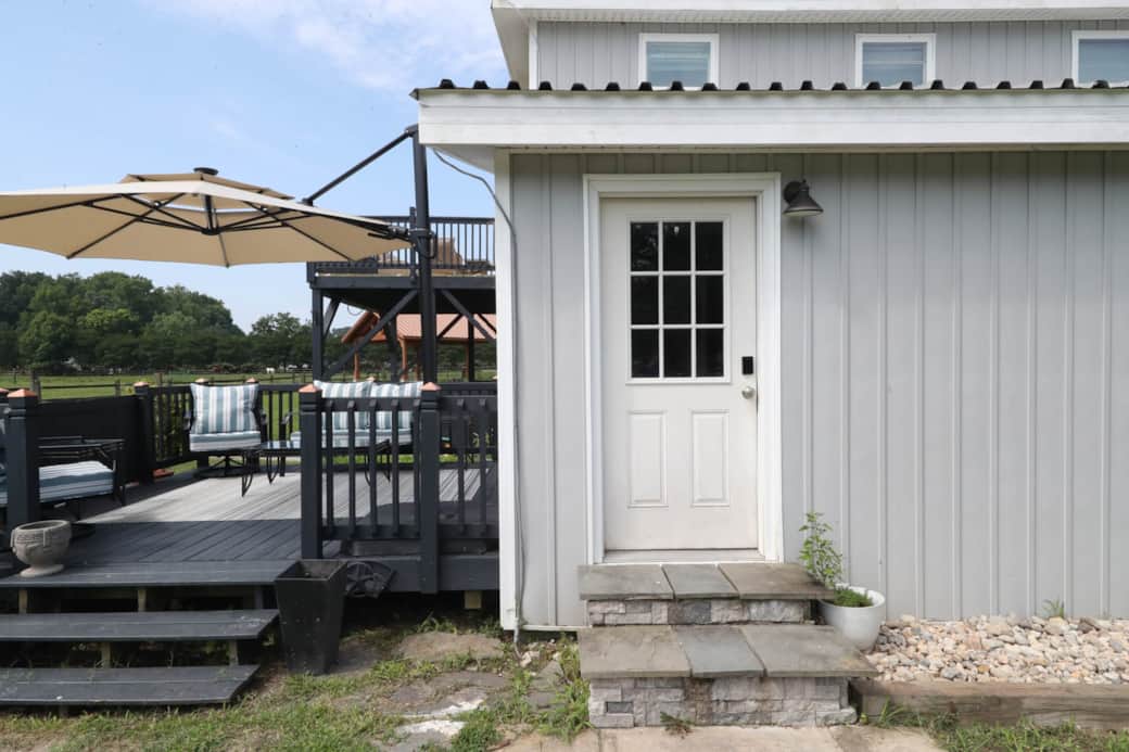 Guest entrance