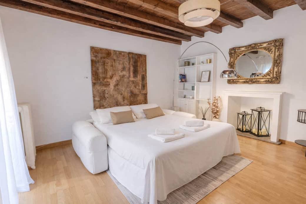 Divano letto aperto Nube