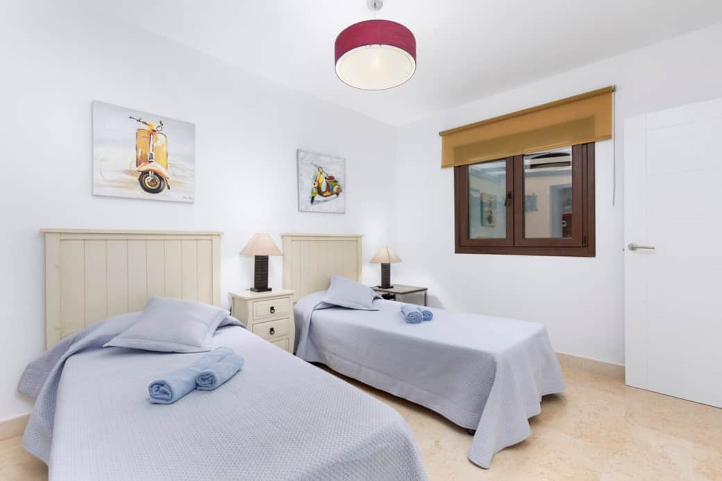 Twin Lower Floor Bedroom 2 with good storage and external window Twin Lower Floor Bedroom 2 with good storage and external window