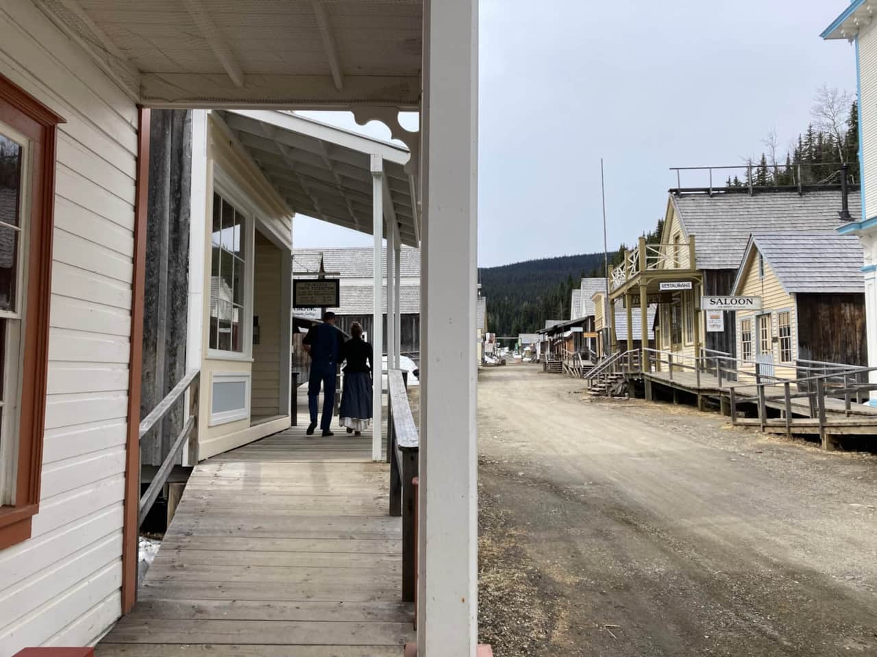 View of main street