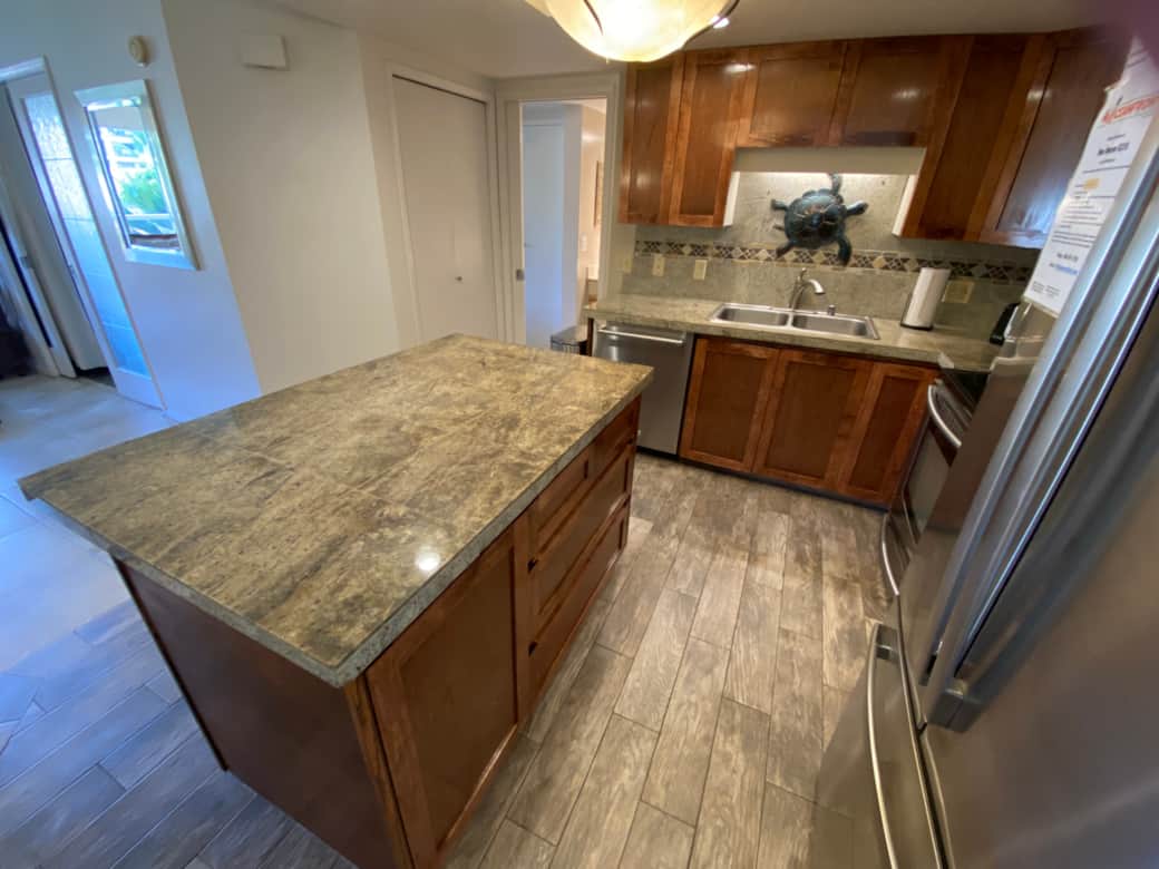 Fully stocked kitchen
