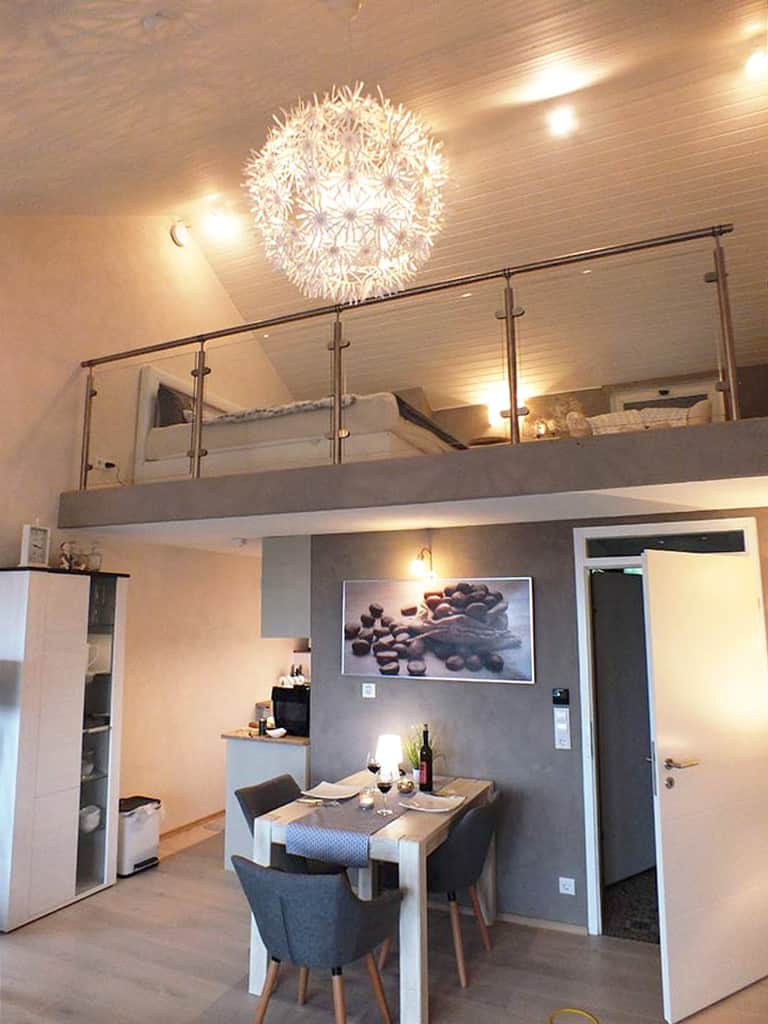 Offene Maisonettewohnung