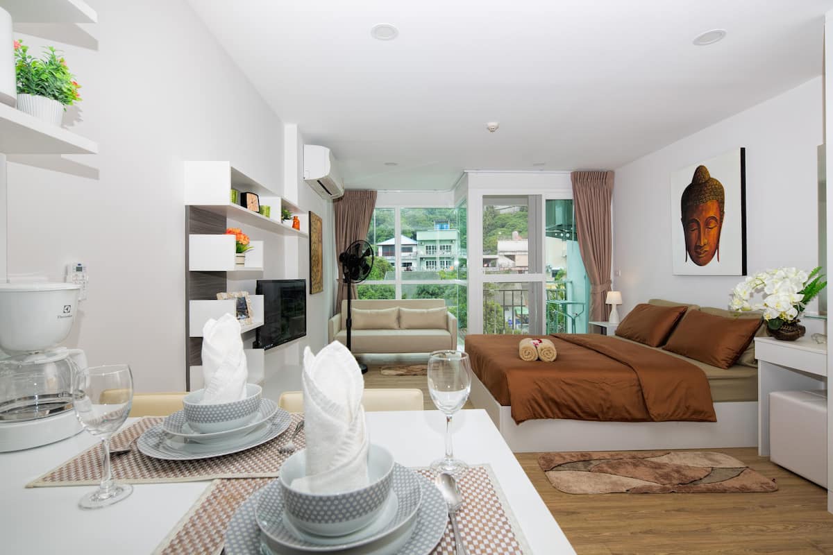 RK046 Fully Equipped Charming Studio @Kata, beach - 900m