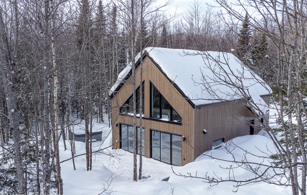 Vue extérieure en hiver Vue extérieure en hiver