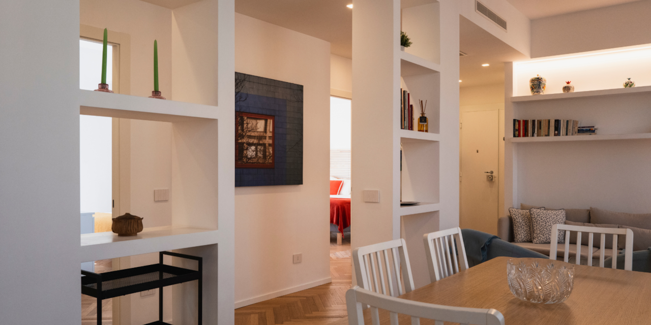 Dining and living area