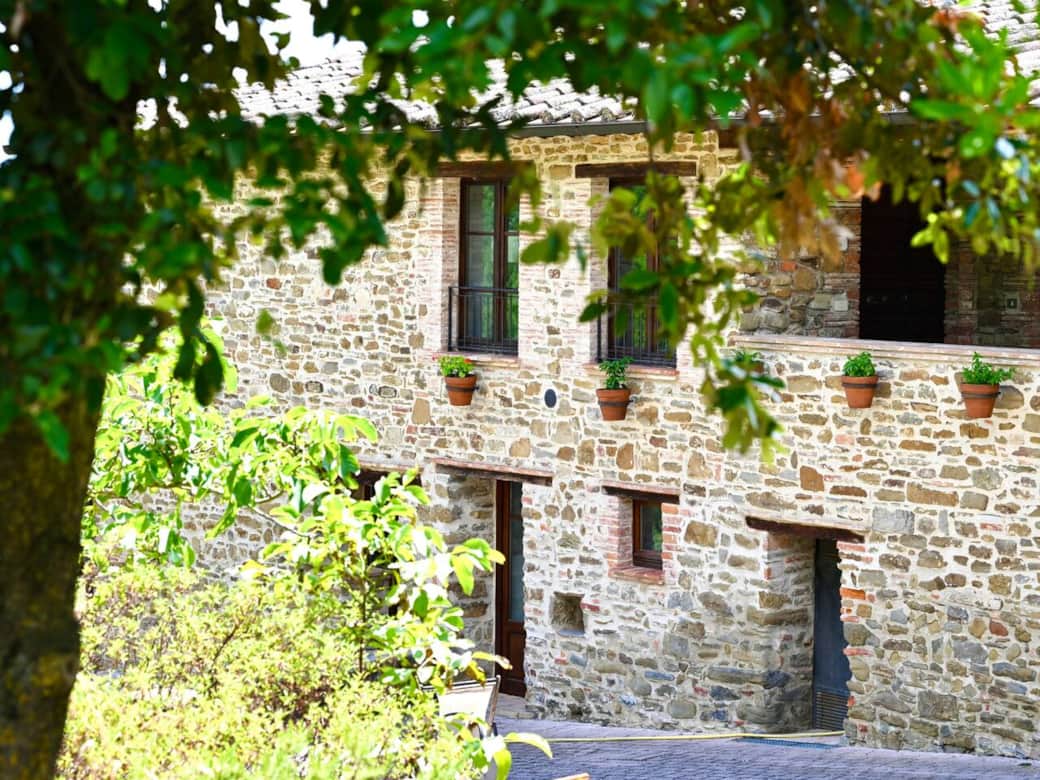 Blick auf Noce vom Walnussbaum