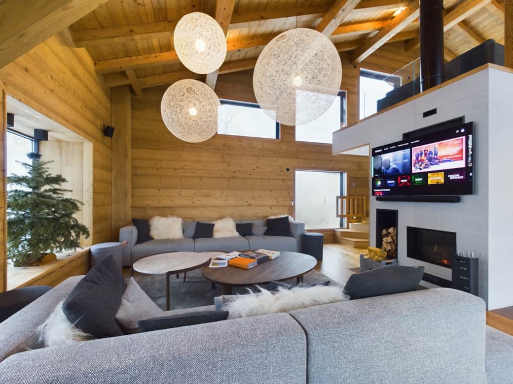 Living room - TV Home Cinema - Fireplace