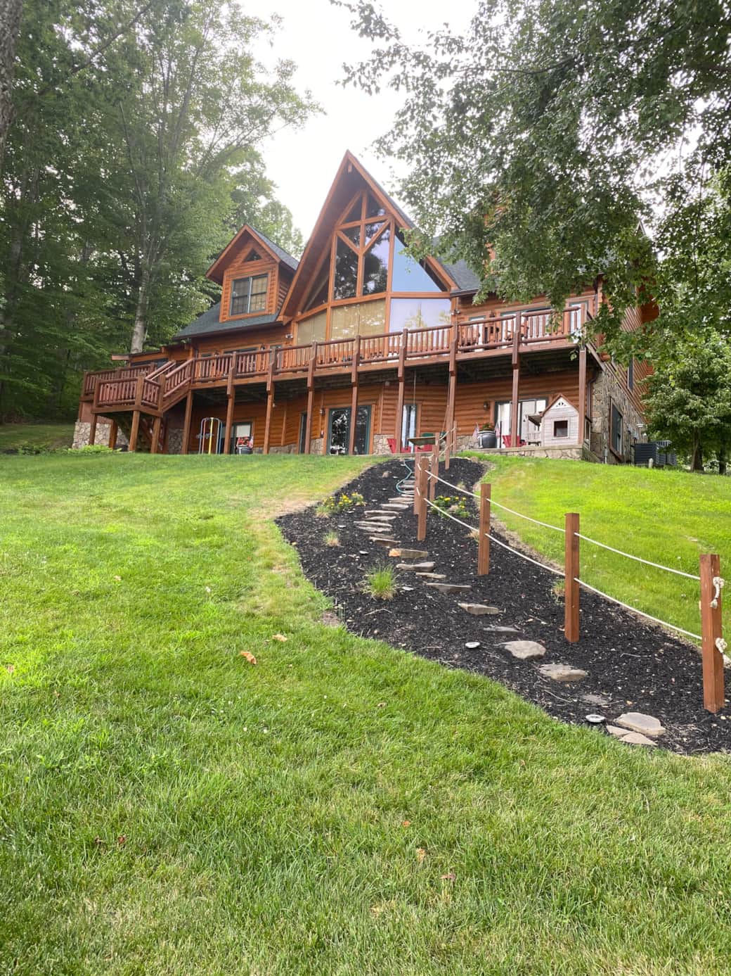 Walkway to Lake and Dock
