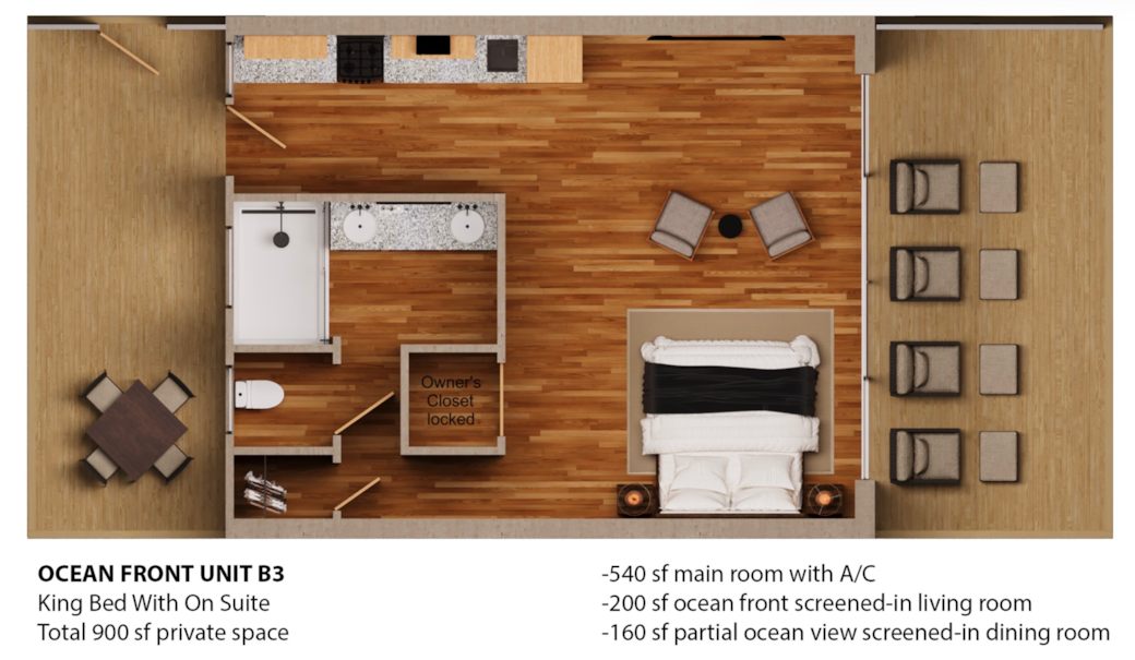 Quatro Vista Unit B3 Floorplan