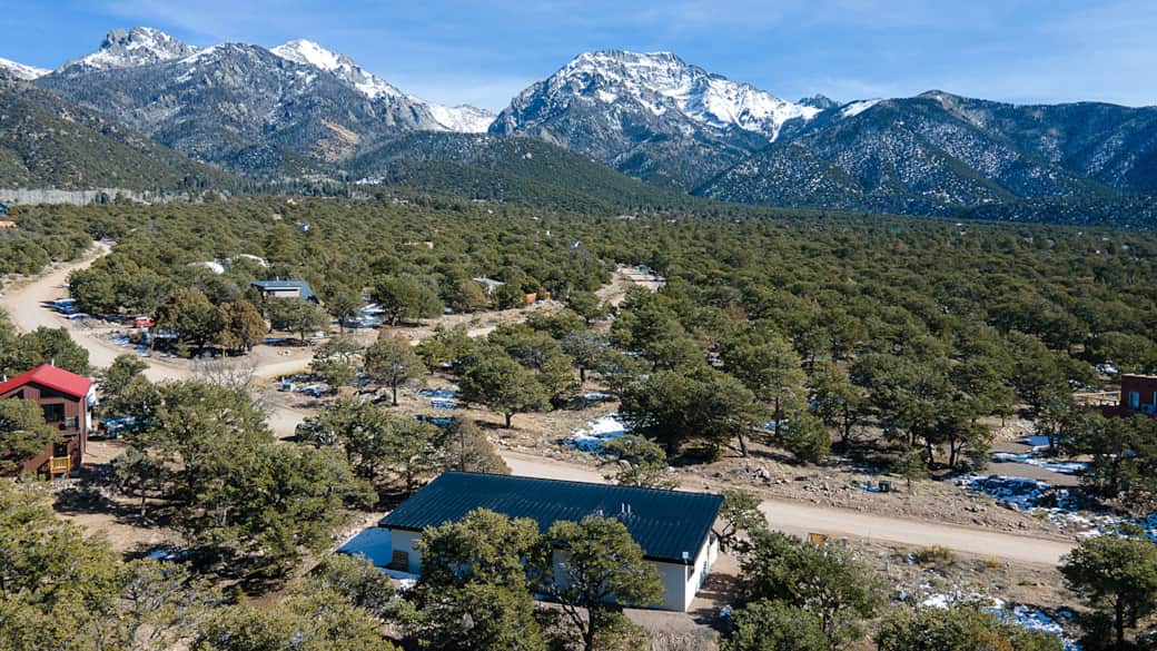Dramatic Views of the Sangre de Cristo Mountain Peaks