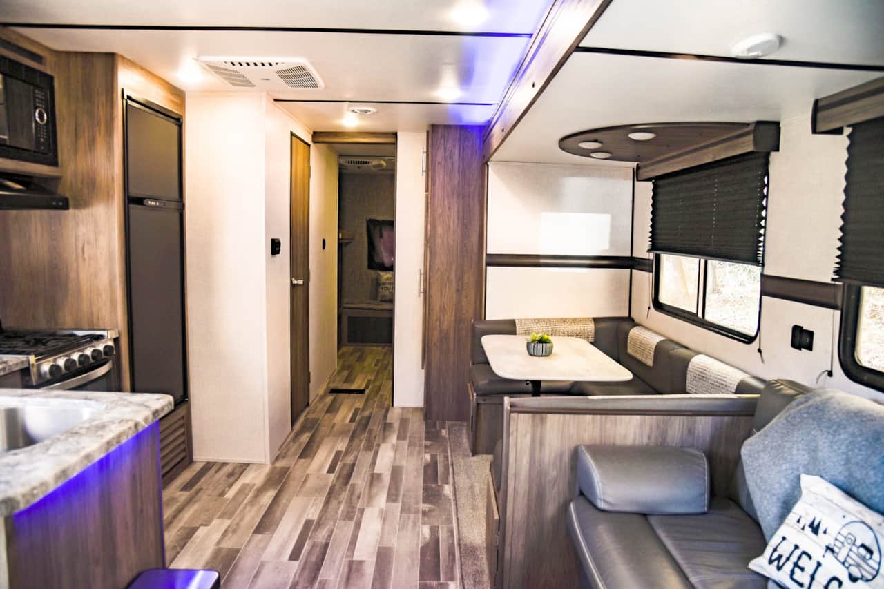 Interior living/ dining view