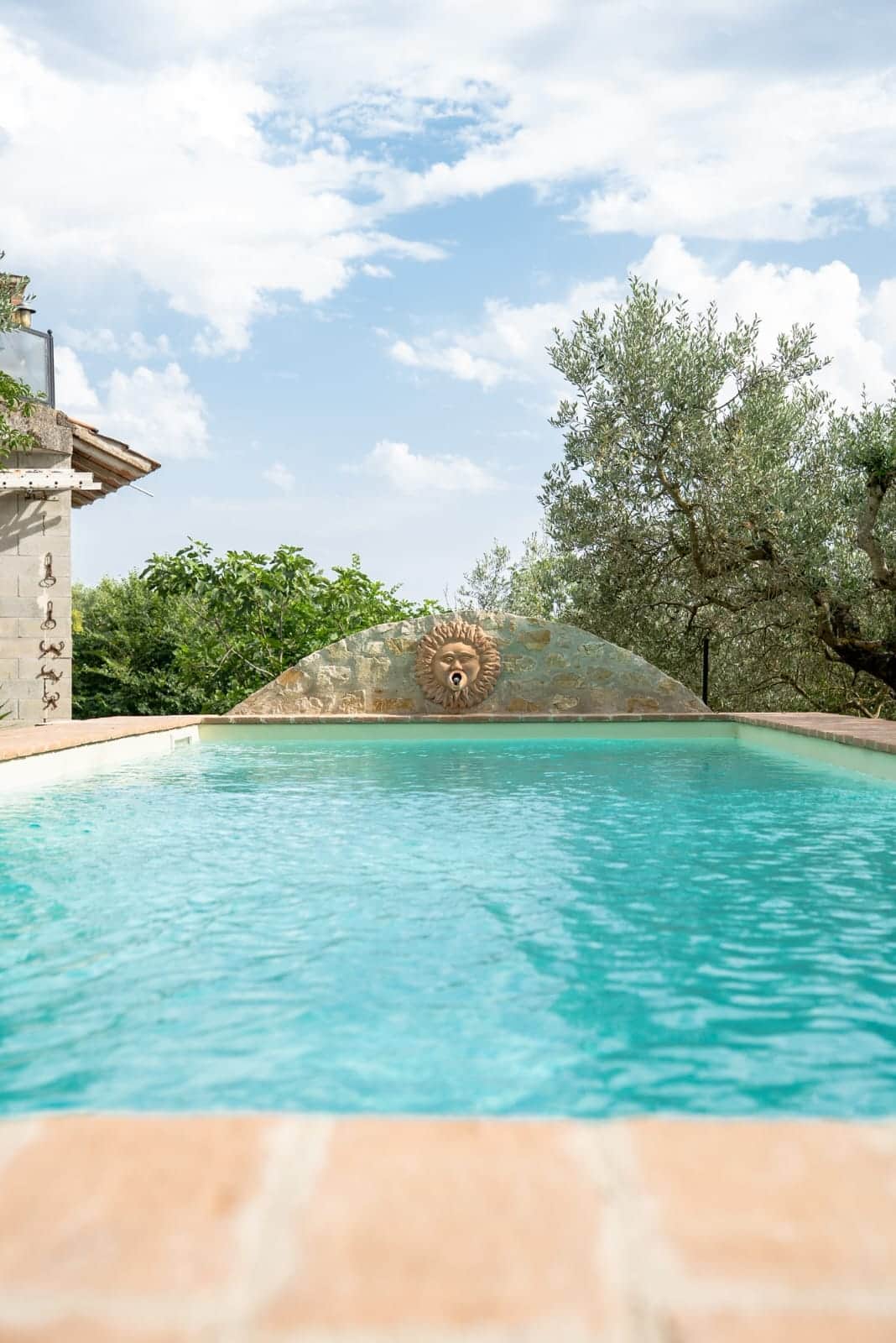 Piscina con splendida vista.