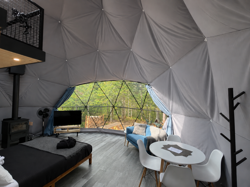Dome vue interieur sans Skylight Dome vue interieur sans Skylight