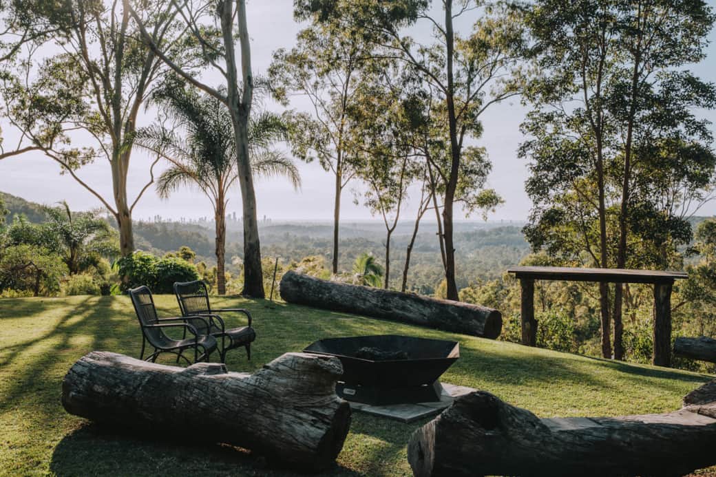 Lounge by the fire as the stars twinkle down on you