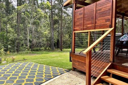 The Bungalow - back deck and view