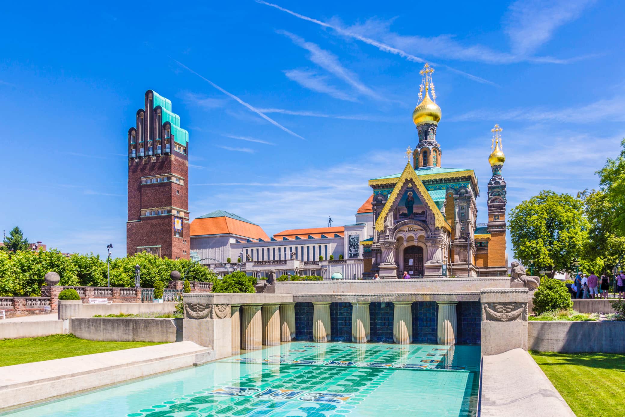 UNESCO Welterbe Mathildenhöhe Darmstadt