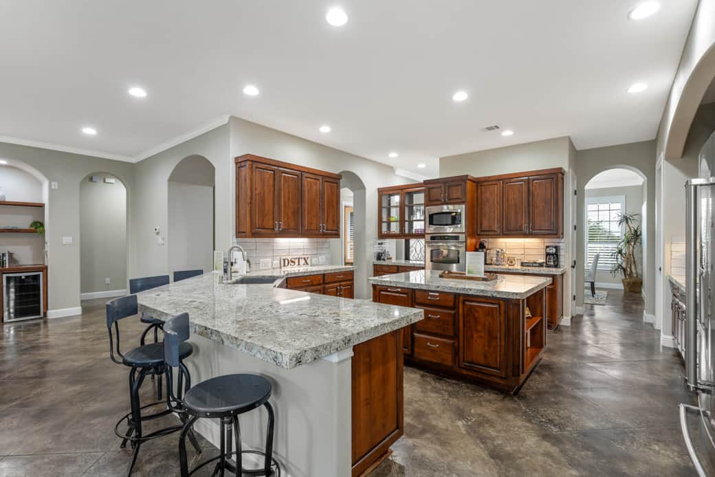 Kitchen is Fully Equipped for Group Stays