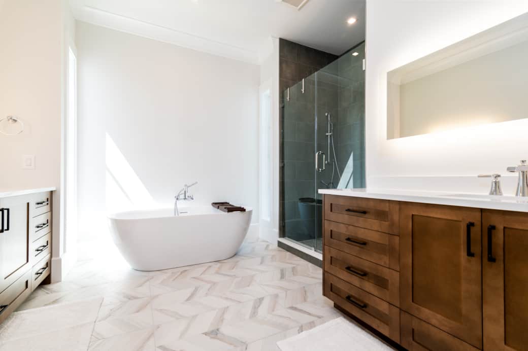 2nd primary bath
