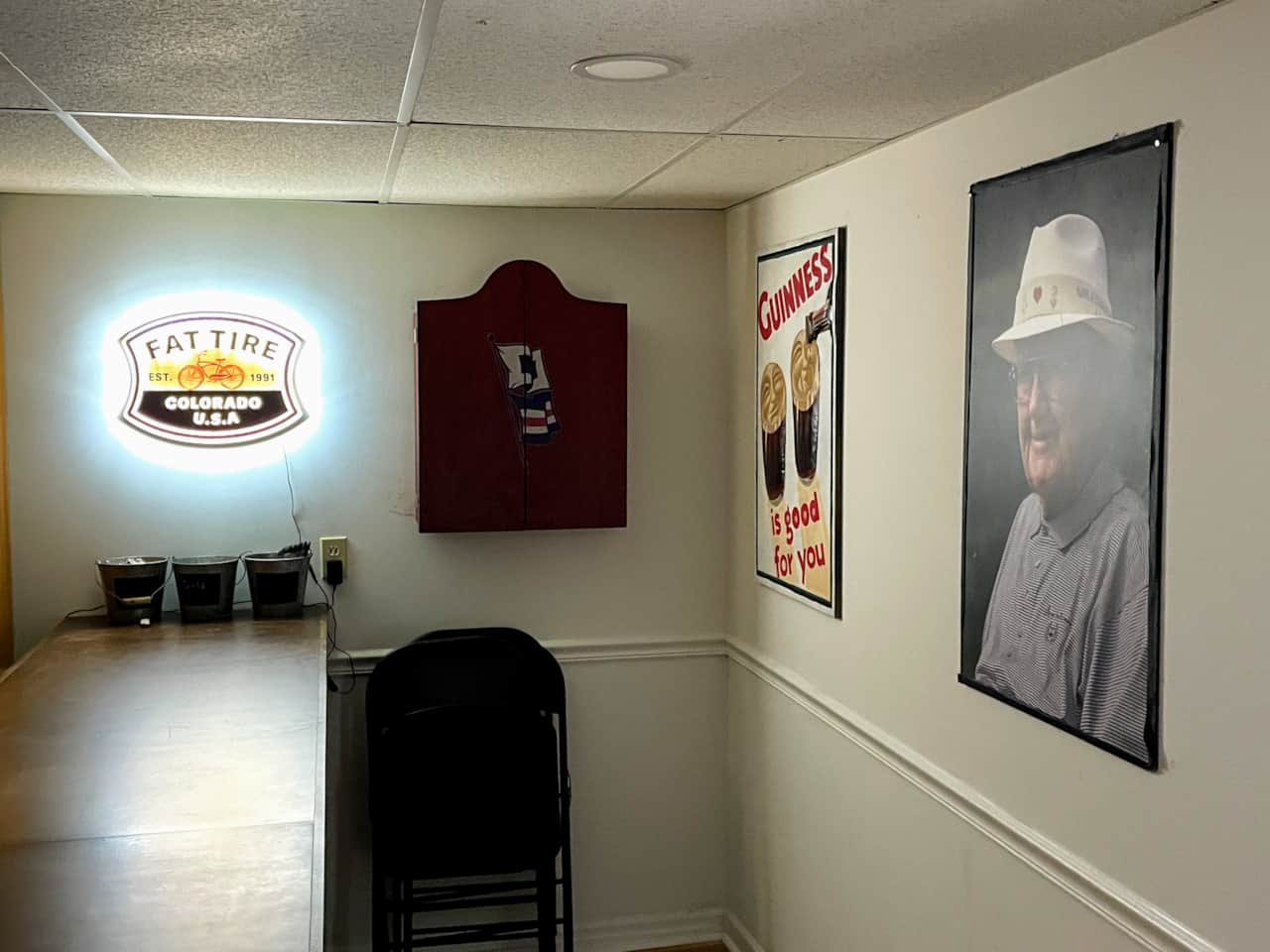 Basement Dartboard