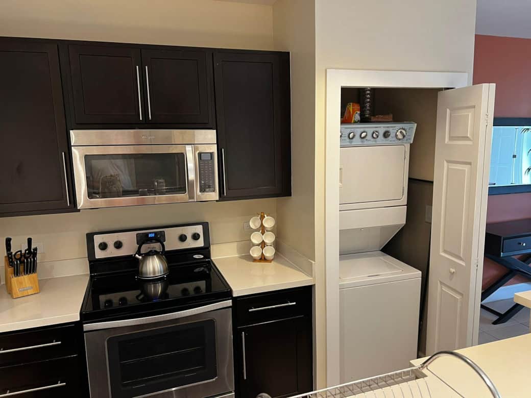 Kitchen Laundry - Playas del Coco Costa Rica Vacation Rental