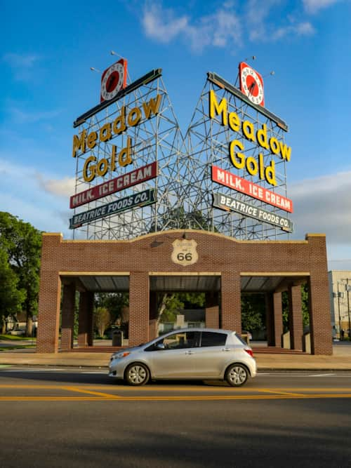 Picture of Meadow Gold Sign