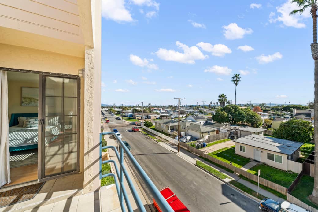 Primary Bedroom - Access to Balcony