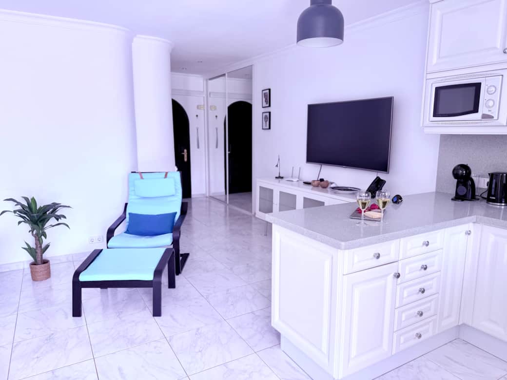 Salon Kitchenette hallway