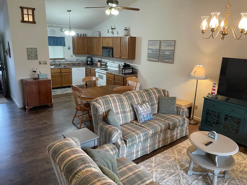 Kitchen from Living Room