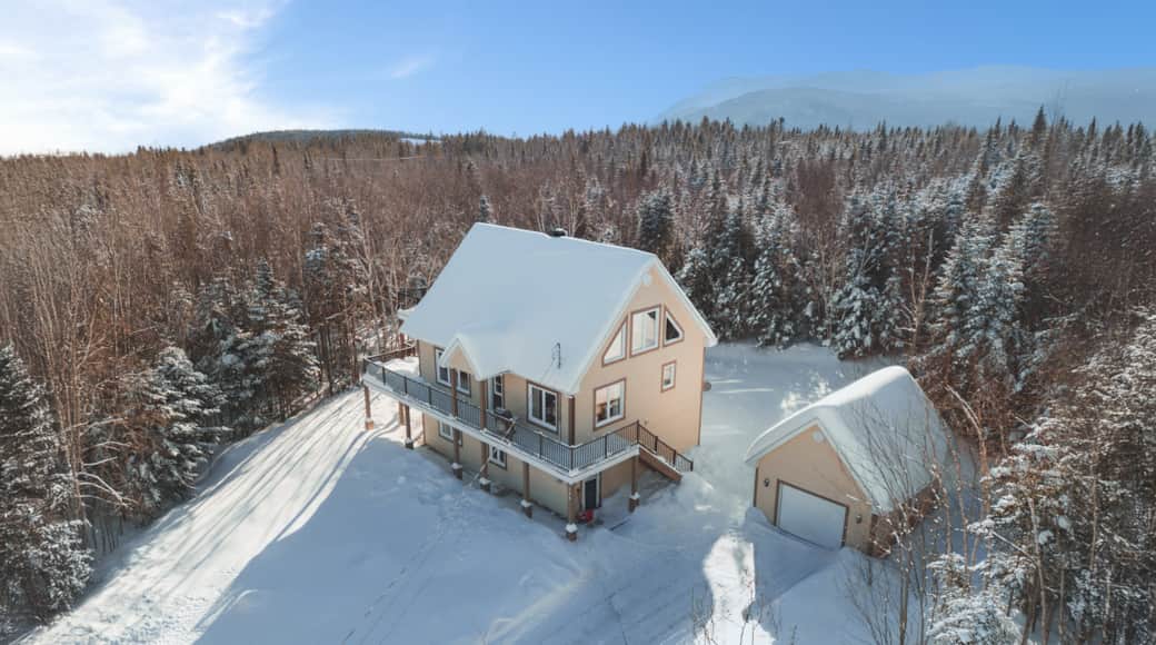 Le Boisia en hiver! 5 Chambres, Billard, Spa, Grand chalet locatif bien équipé sur terrain privé