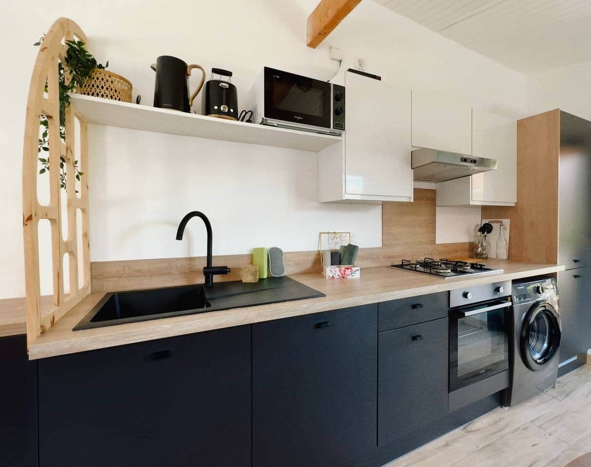 Cuisine équipée, moderne
