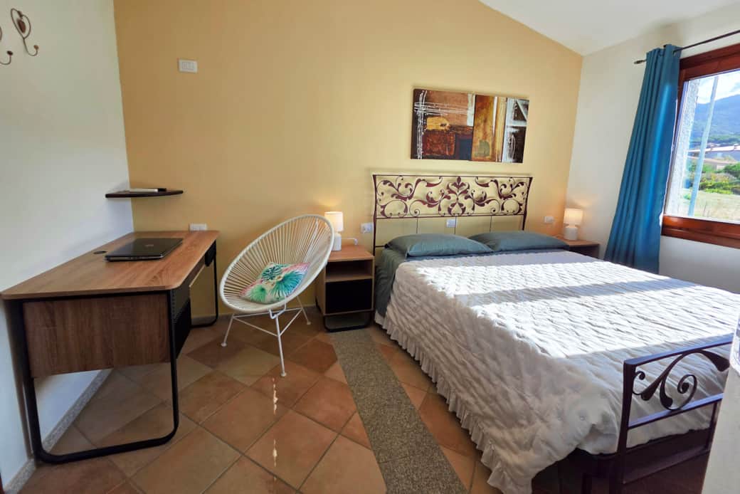 Camera da letto angolo smart working