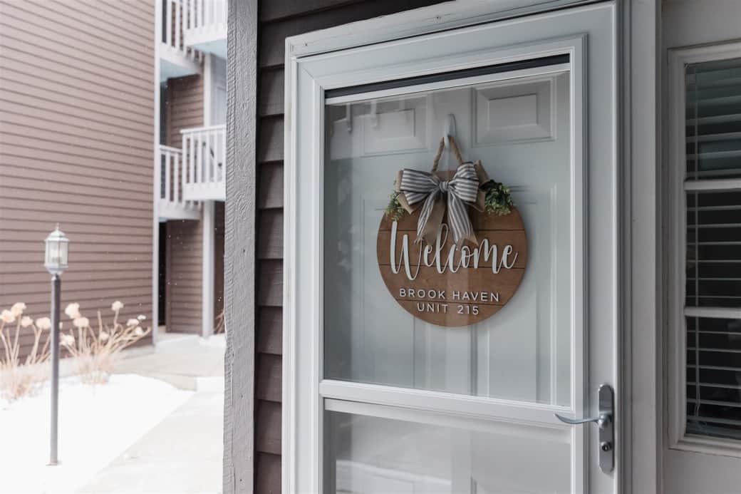 Entrance to Brook Haven Entrance to Brook Haven