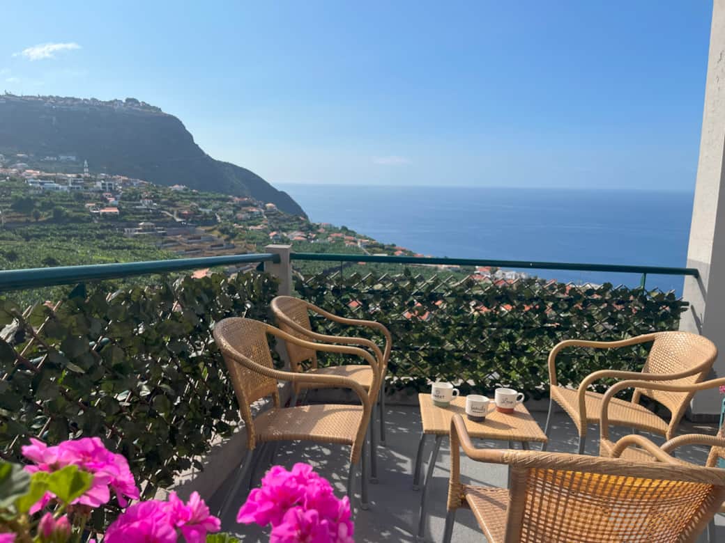 Morning coffee view