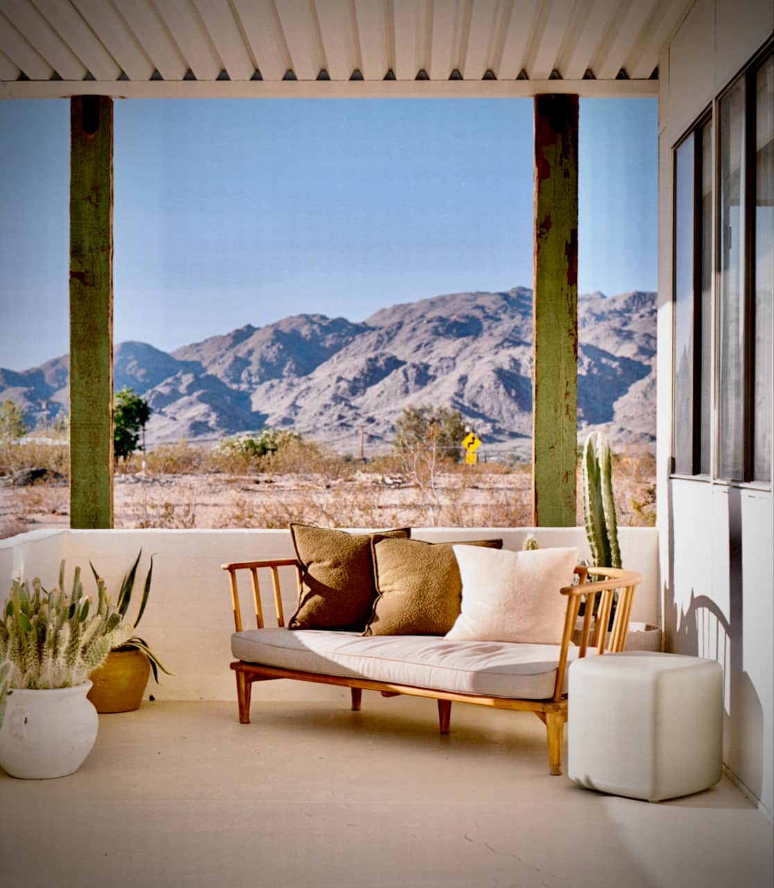 Mountain views from the front patio