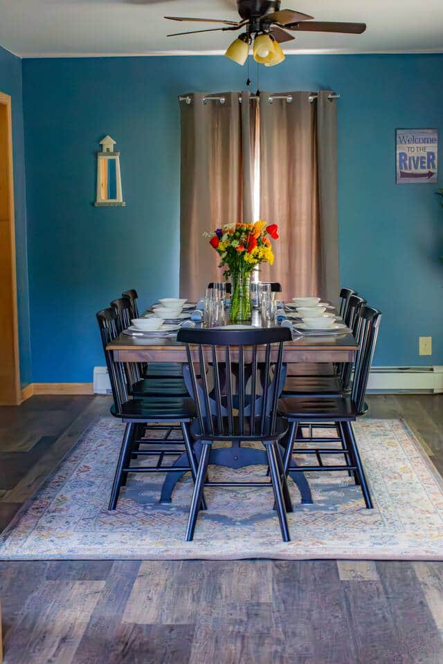 Large table that seats 8.